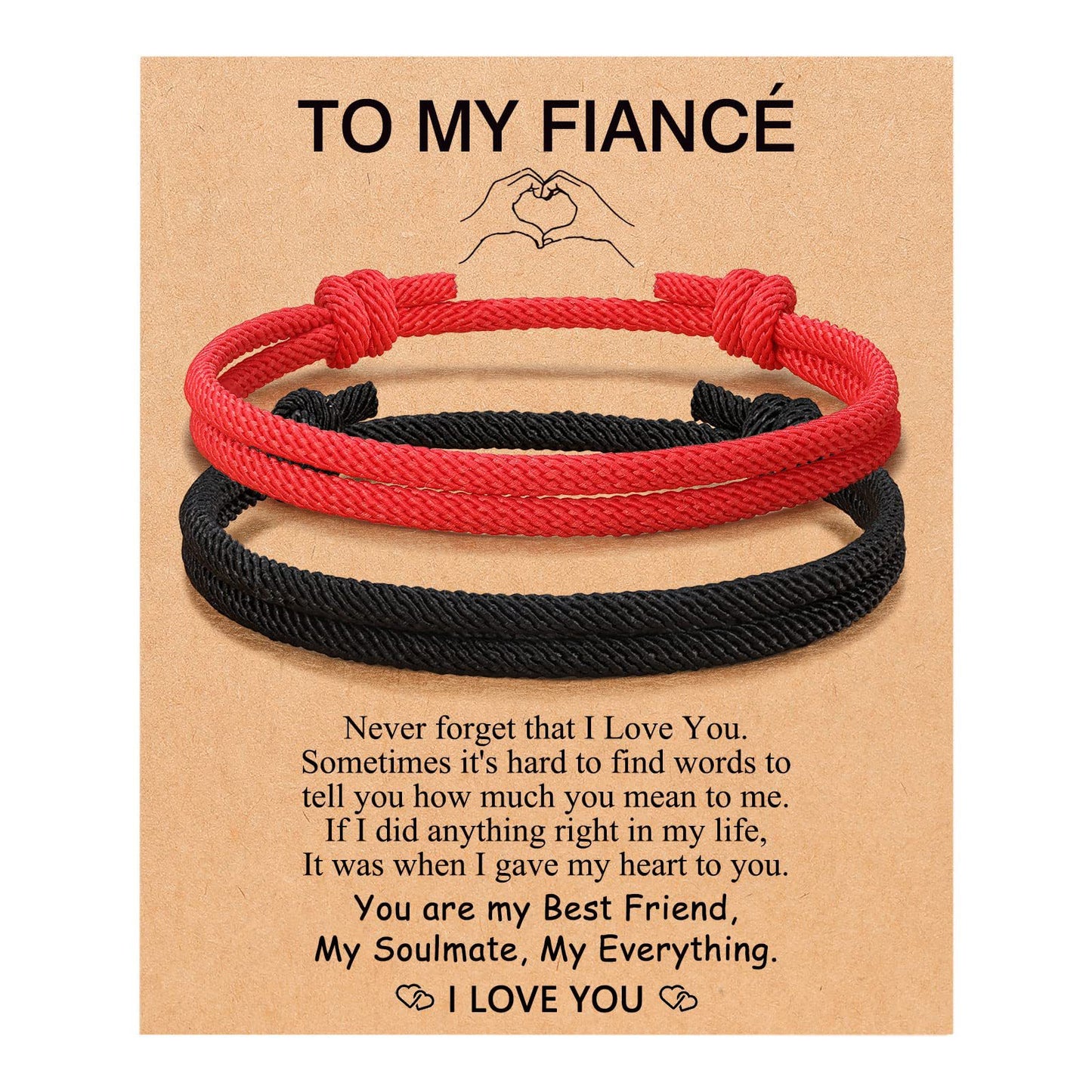 Strap Soul Mate Couple Valentine's Day Birthday Gift Bracelets