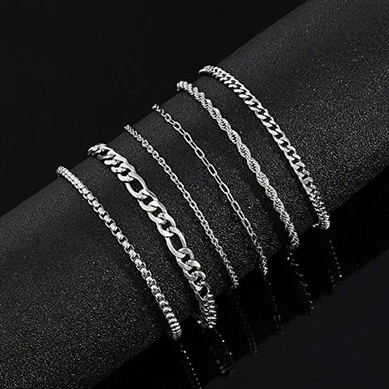 Ornament Fashion Steel Accessories Stainless Simple Bracelets