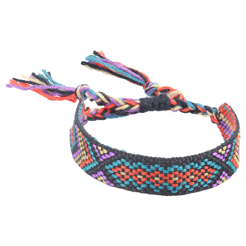 Style Woven Colorful Tassel Lucky Friendship Bracelets