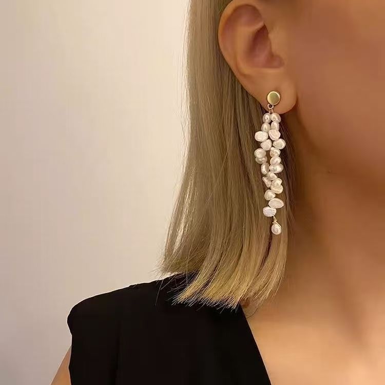 Tassel Eardrops Light Luxury High-grade Design Earrings