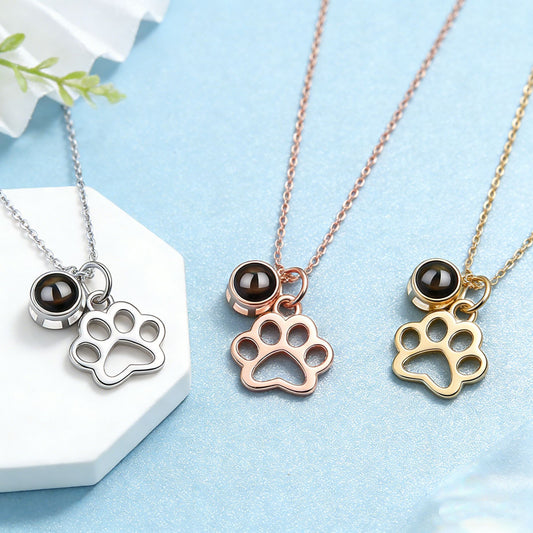 Language Love You Projection Cute Pet Paw Simple Bracelet