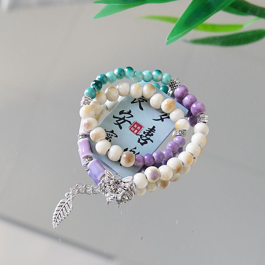 Ceramic Design High-grade Artistic Blessing Jewelry Bracelets