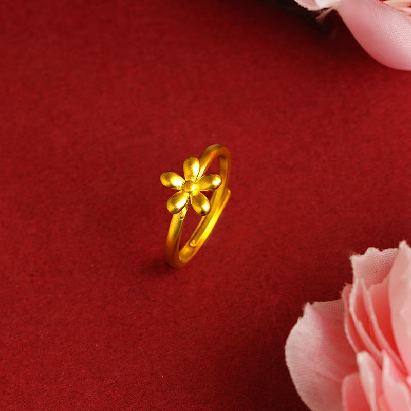 Women's Exquisite Adjustable Loose Hand Jewelry Little Rings