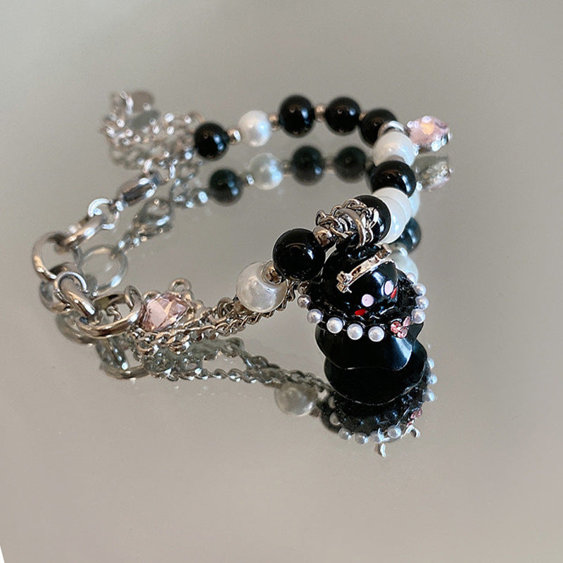 Funny Little Ghost Beaded Female Style Bracelets