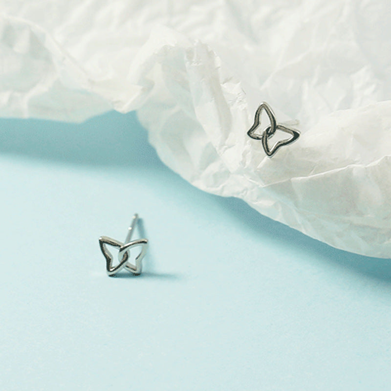 Women's Butterfly Niche Design Small Exquisite Trendy Stud Earrings