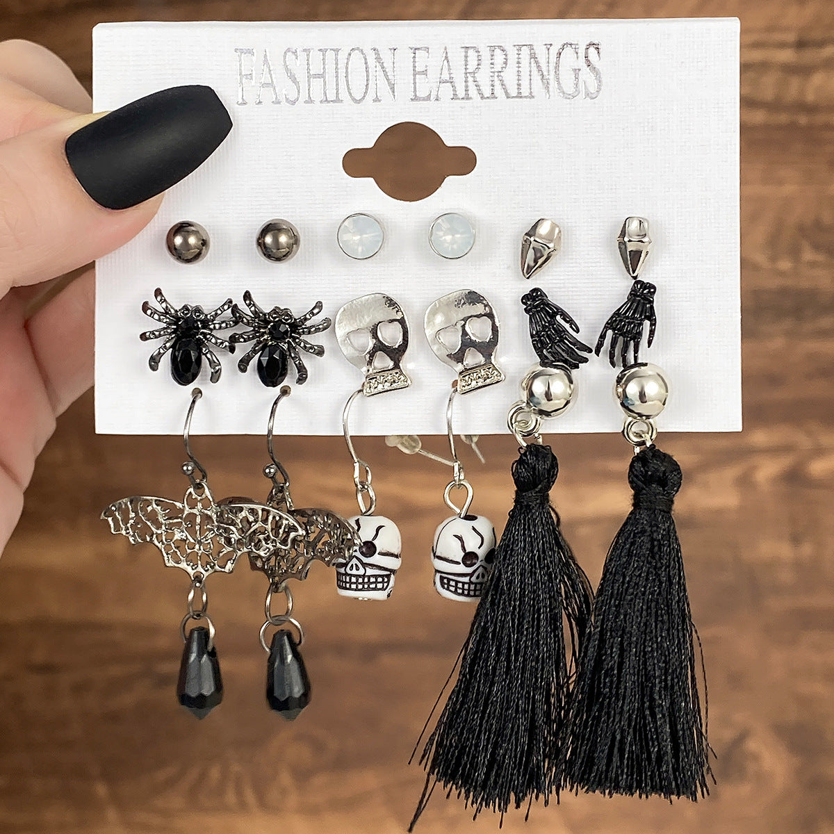 Halloween Suit Female Niche Affordable Luxury Earrings
