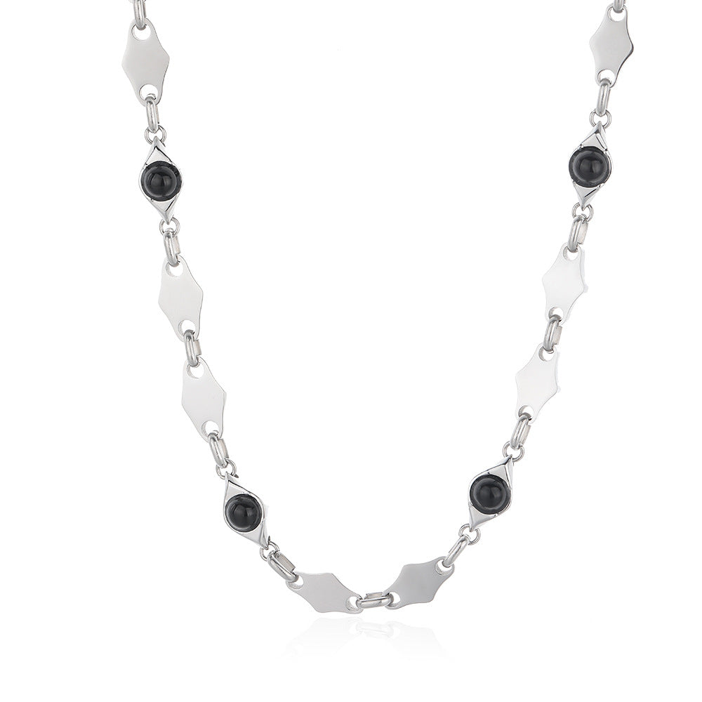 Women's & Men's Diamond Stitching Obsidian Do Not Fade Ornament Bracelets