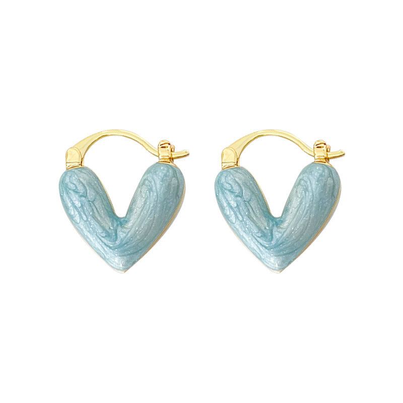 Women's Yu Tong Love Ear Clip High-grade Earrings