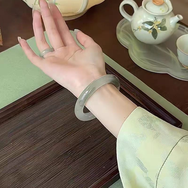 Emerald Chinese Style Cool Sense Niche Bracelets