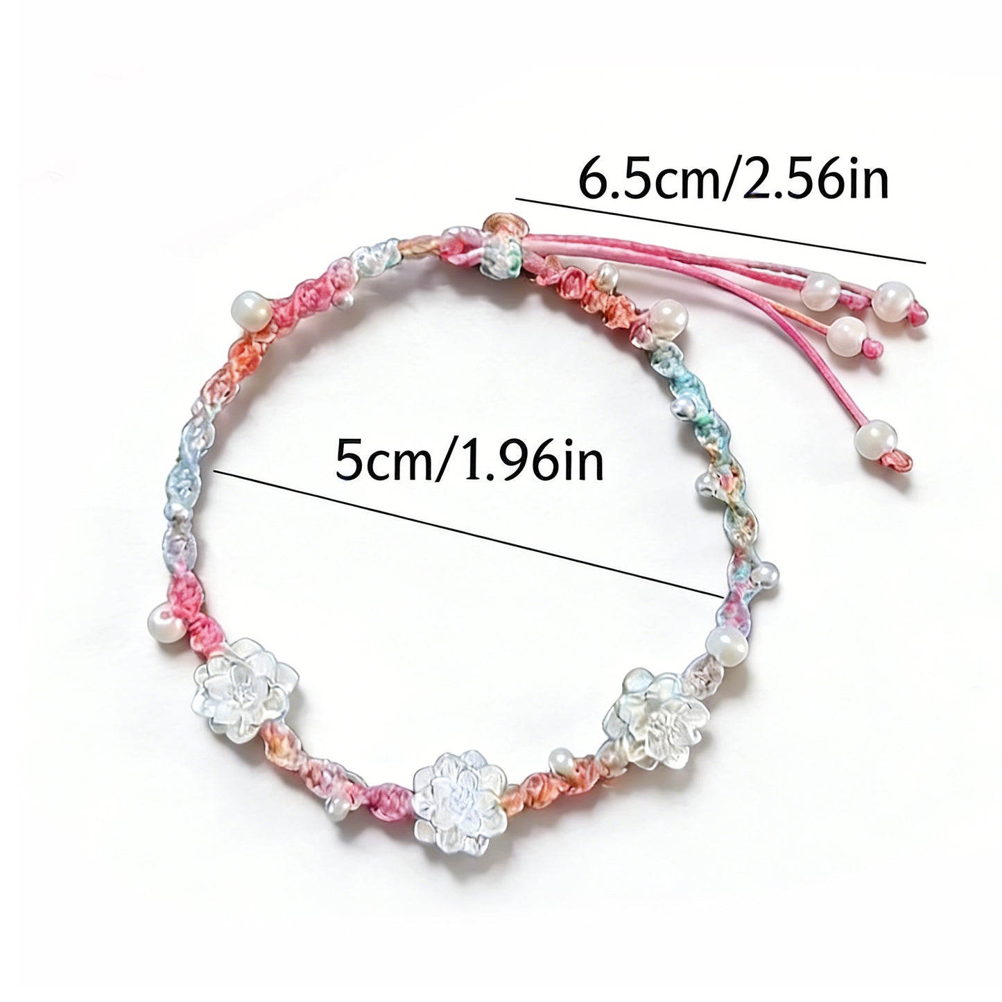 Artistic Ancient Style Retro Three Lotus Bracelet