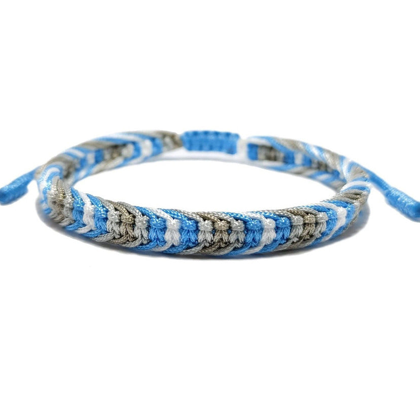 Hand Woven Rope Flag Color Matching Bracelets