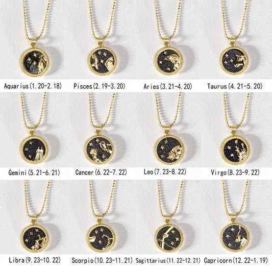 Sweater Golden Day Night Twee Constellations Necklaces