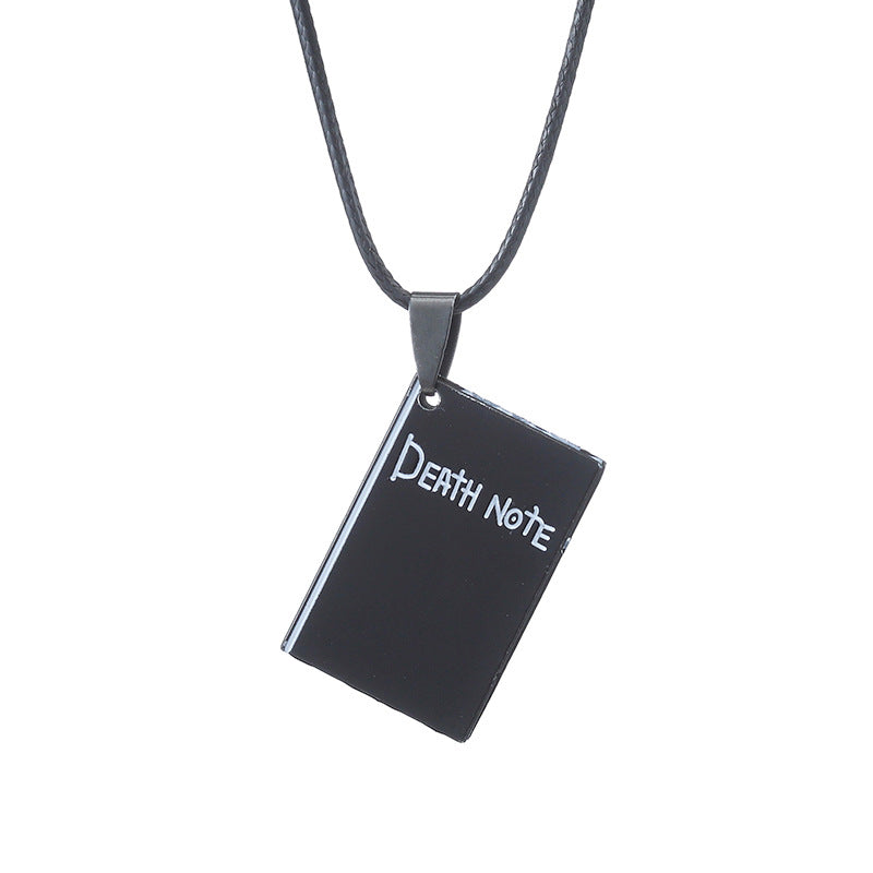 Death Black Notebook Diary Of The Necklaces