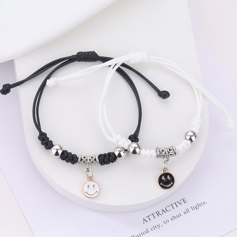 Women's & Men's Handmade Female Two Girlfriends Friendship Korean Bracelets