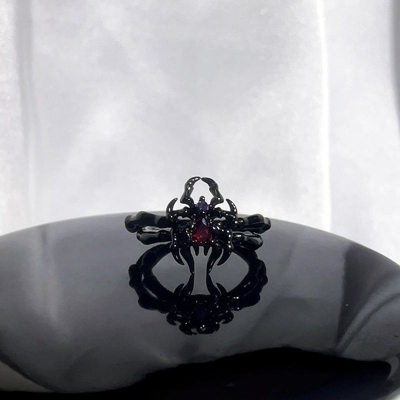 Enamel Sweet Cool Punk Cold Wind Rings