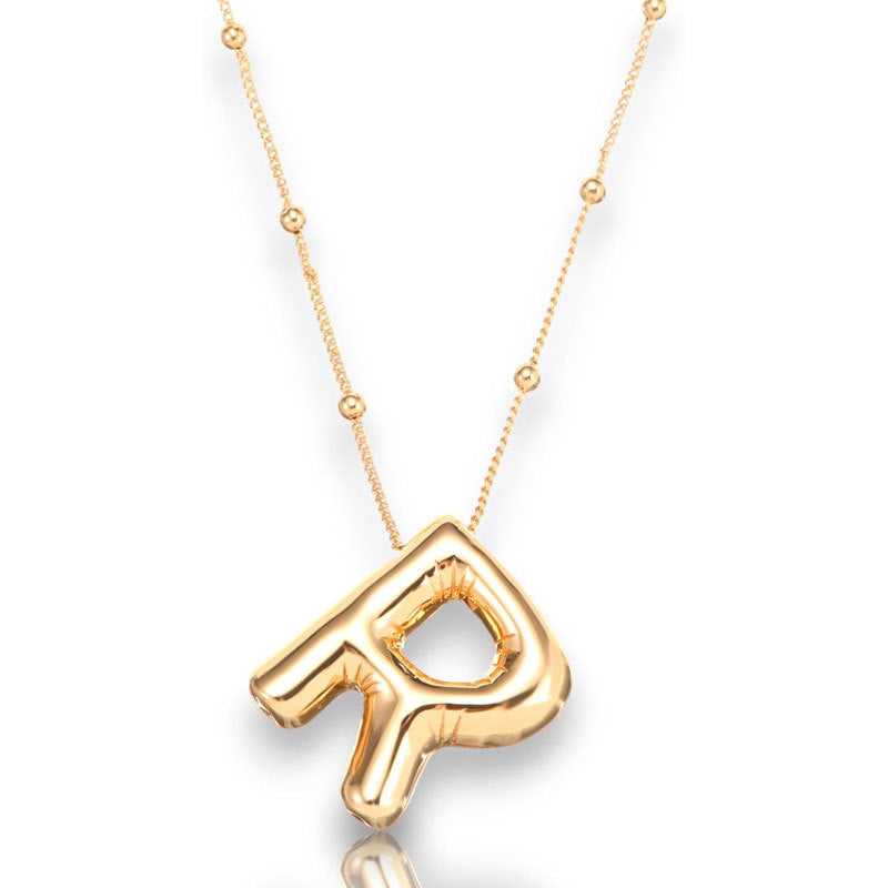 Glossy Letter Copper Popular Accessory Exquisite Necklaces