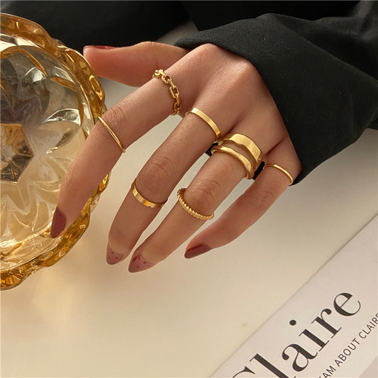 Ornament Personalized Simple Universal Style Unique Rings