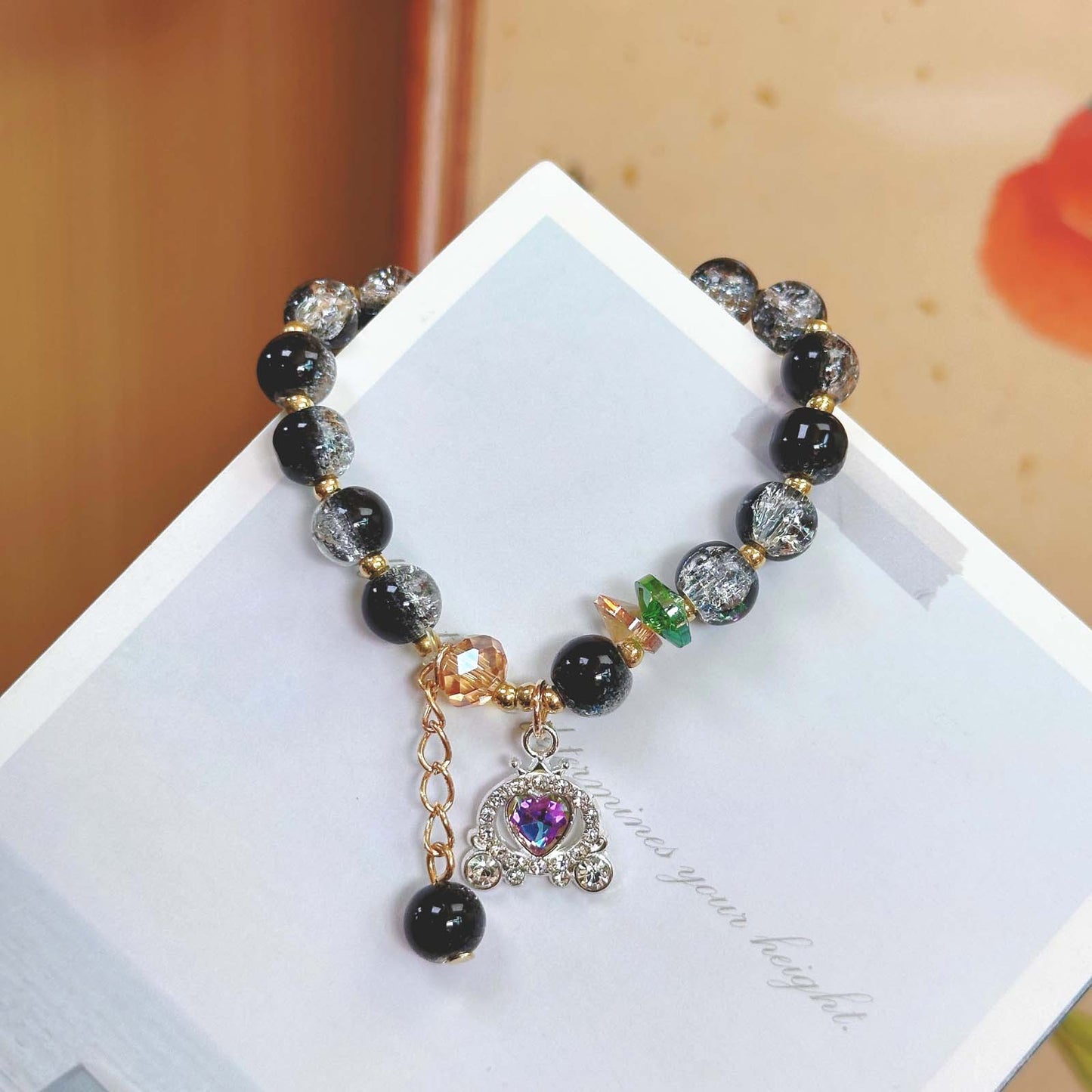Korean Princess Female Hot Flower Beaded Bracelets