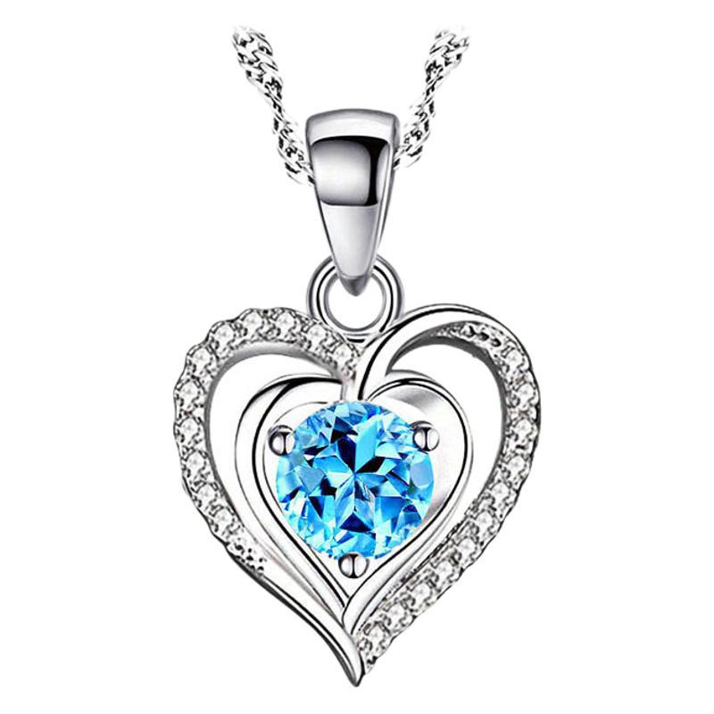 Style Romantic Courtesy Sweet Confession Meet Heart-shaped Creative Necklaces