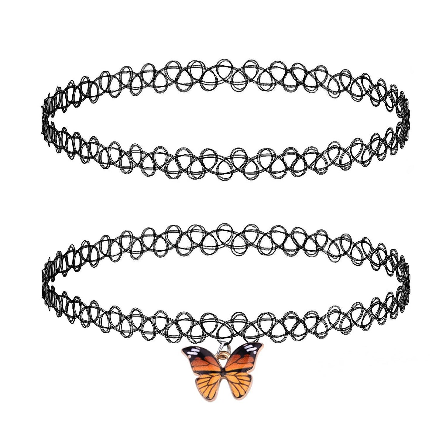 Collar Fishing Line Clavicle Chain Neck Gothic Necklaces