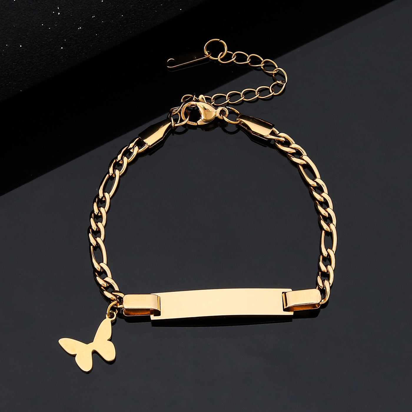 Fashion Butterfly Love Titanium Steel Female Personality Bracelets