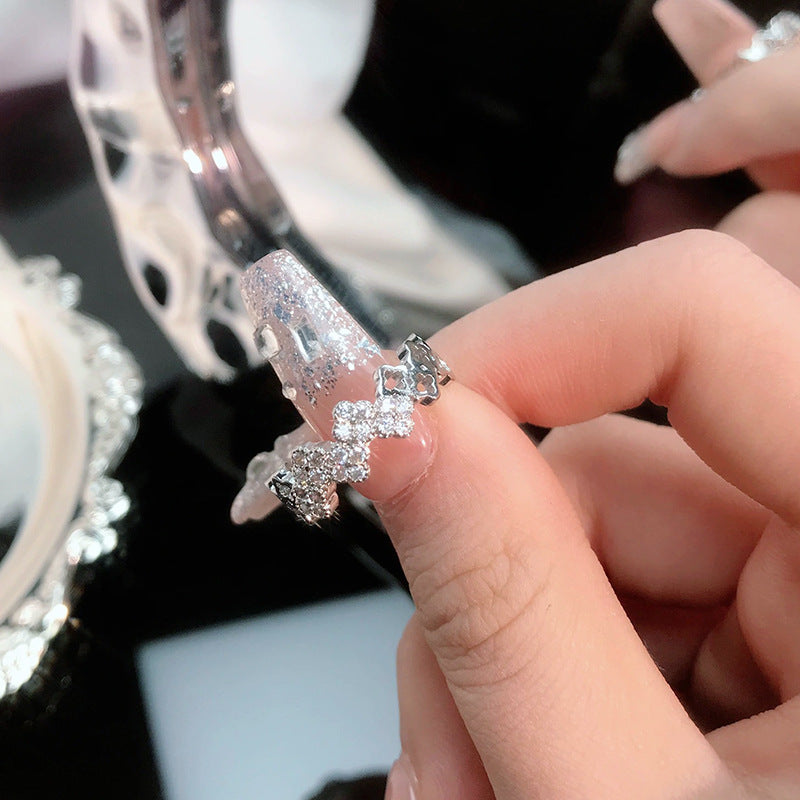 Minimalist Heart Geometric Simple Open Design Bracelets