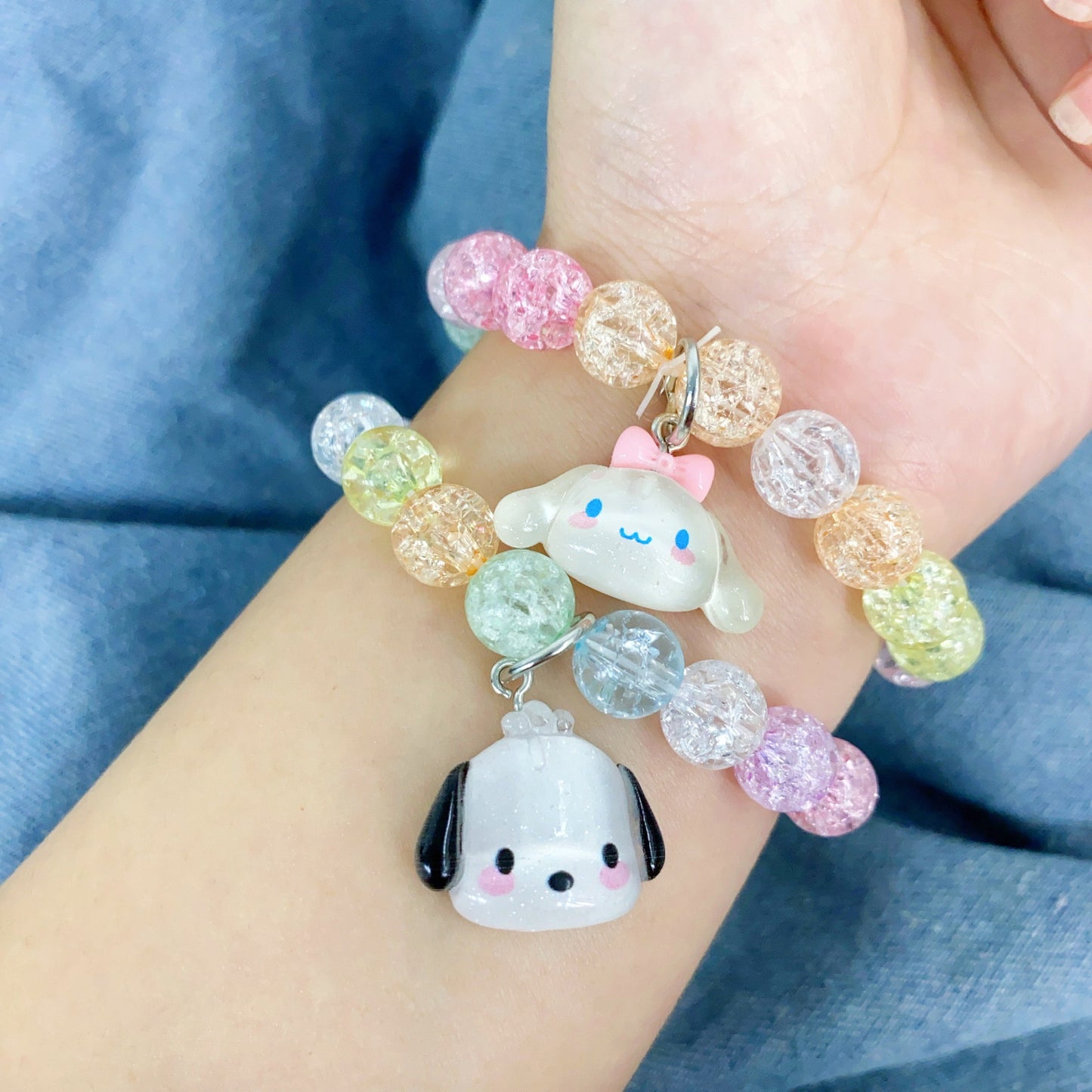 Transparent Sweet Style Cartoon My Melody Bracelets