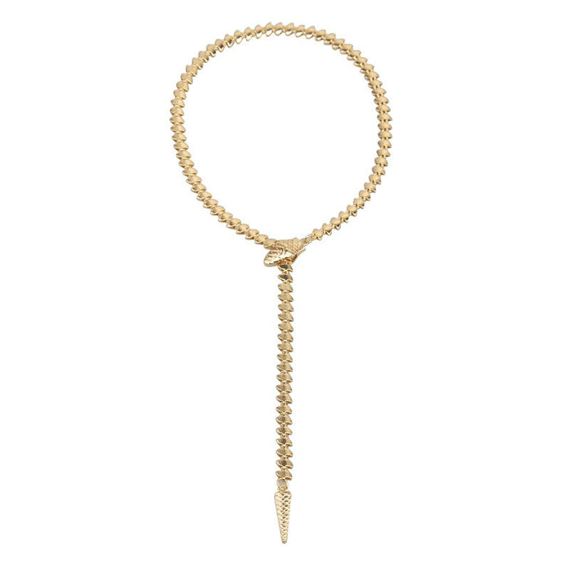 Elegant Sweater Chain Design Light Luxury Necklaces