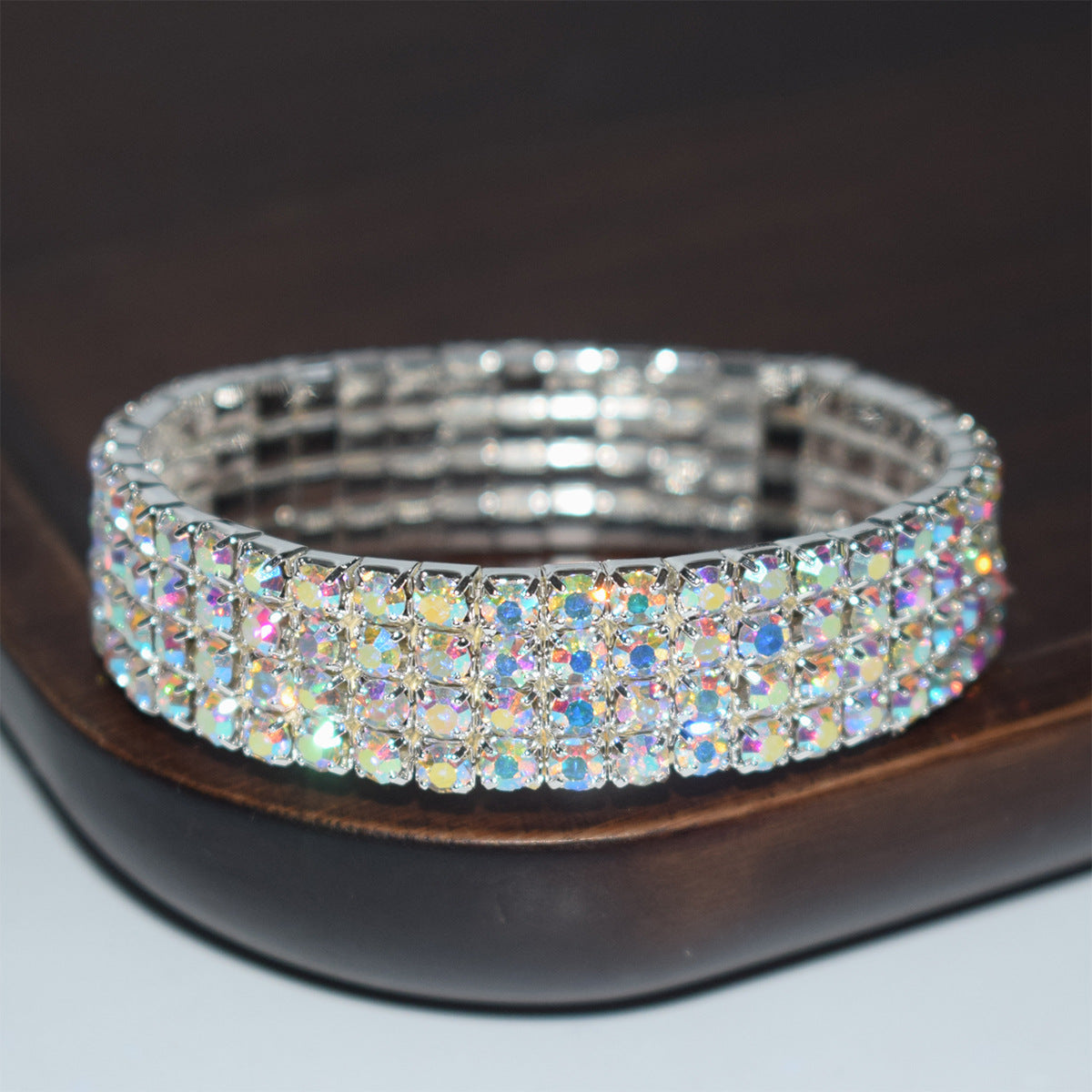 Bridal Ornament Rhinestone Exaggerated Korean Simple Bracelets