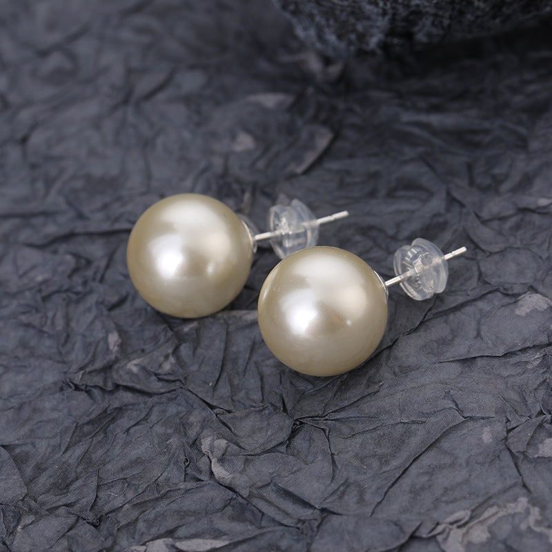 Pearl Perfect Circle Strong Light Female Earrings