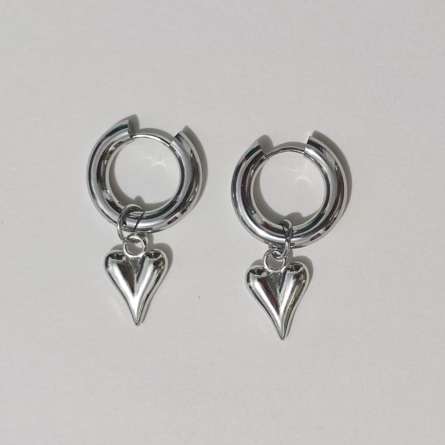 French Sweet Fashion Ear Detachable Trend Small Love Earrings