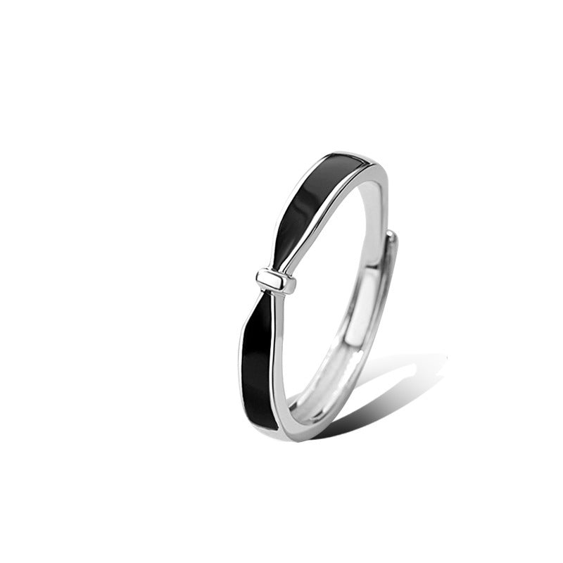 Pair Design Simple Light Luxury Long-distance Rings