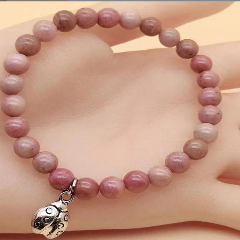 Graceful Attractive Trendy Fashion Stone Ladybird Bracelets