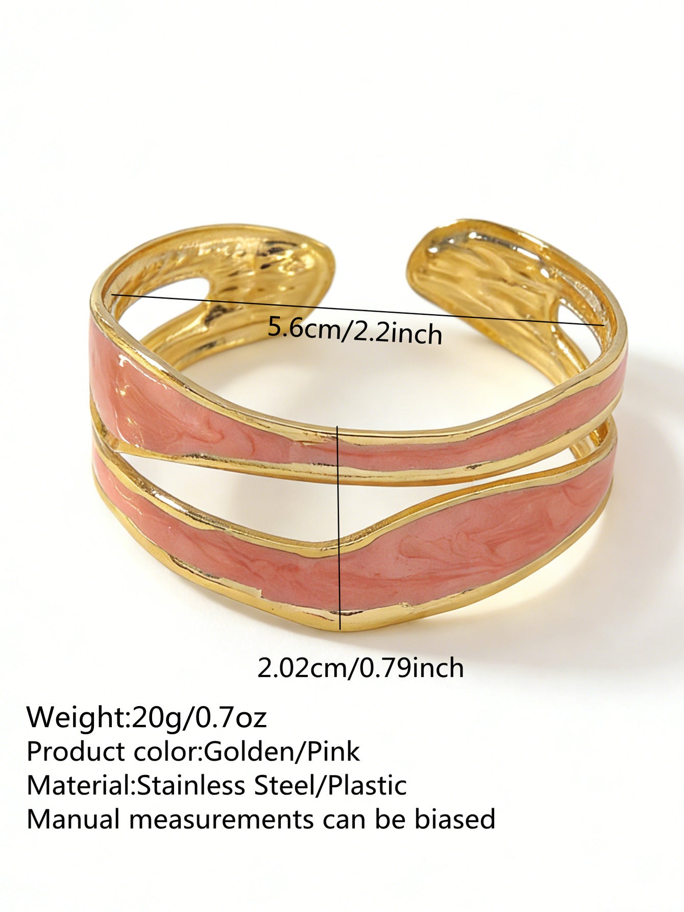 Steel Oil Dripping Cherry Special Interest Light Luxury Flowers Openings Bracelet