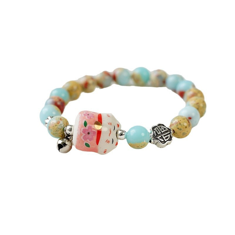 Female Girlfriends Ethnic Ceramic Color Handmade Bracelets