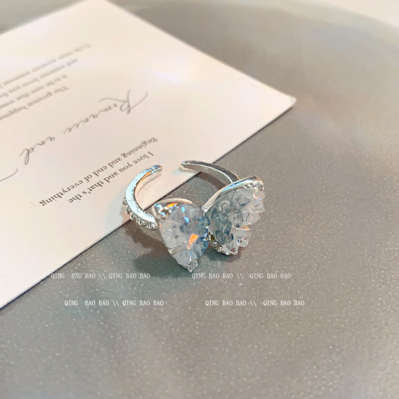 Niche Design Female Temperament Wild Personality Rings