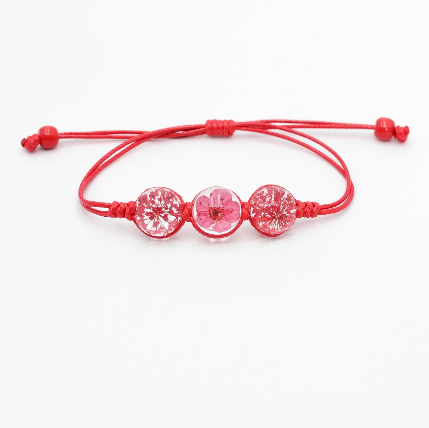 Cherry Blossom Red Rope Hand Weaving Bracelets