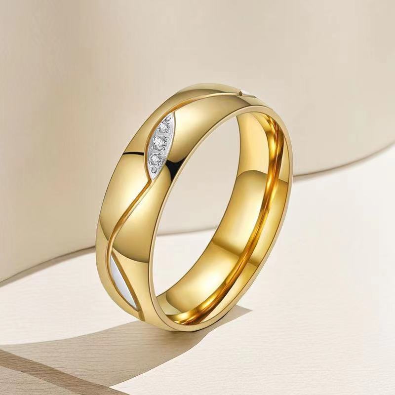 Steel Does Not Fade Design Diamond Rings