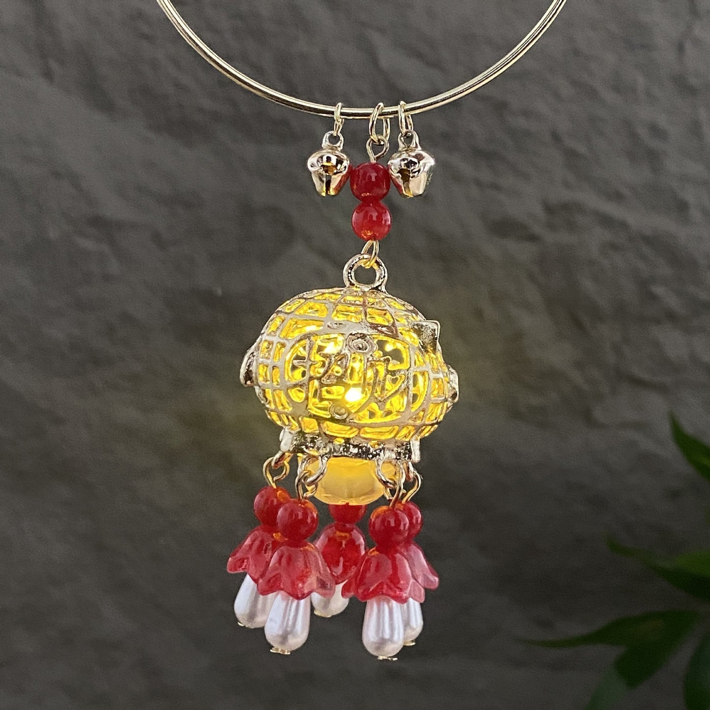 Lantern Luminous Palace Style With Light Antique Daily Han Bracelet