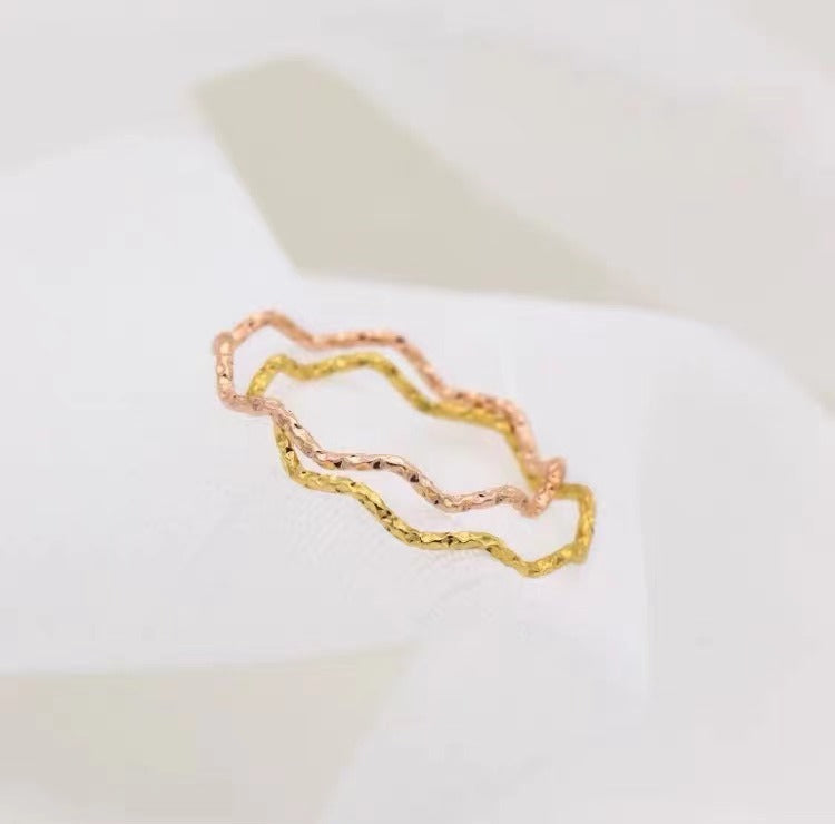 Women's Design Light Luxury Fashion Personality Titanium Steel Rings