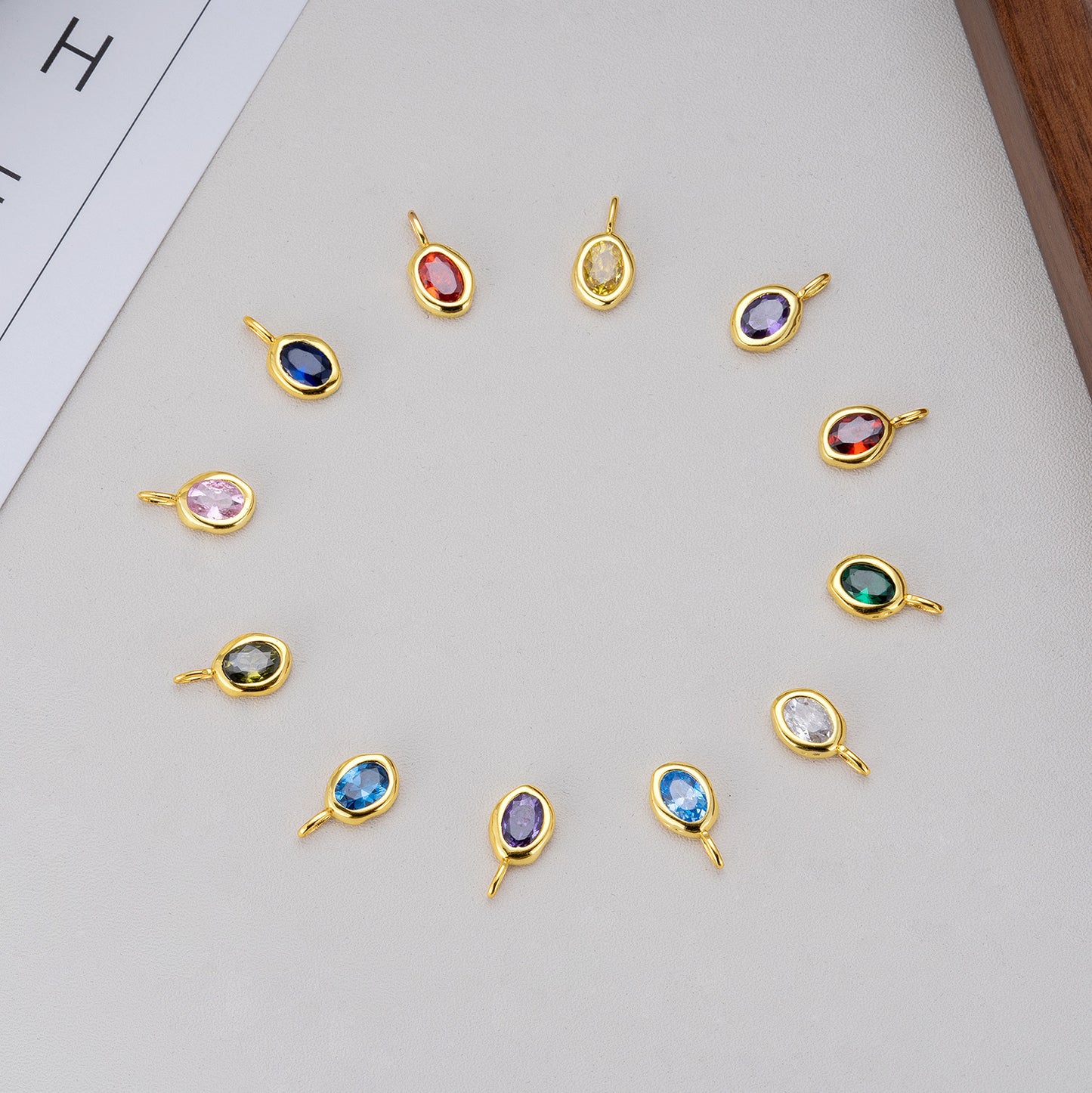 Sterling Sier Birthstone Lucky High Sense Necklaces