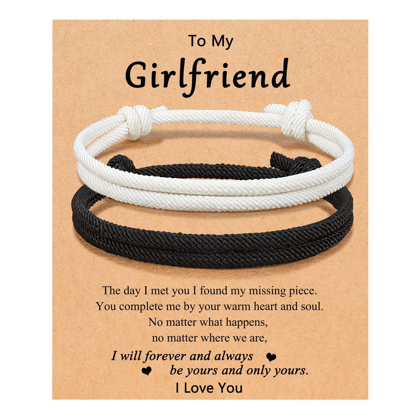 Strap Soul Mate Couple Valentine's Day Birthday Gift Bracelets