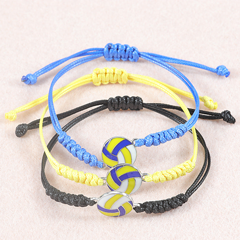 Baseball Football Softball Volleyball Rugby Resin Bracelets