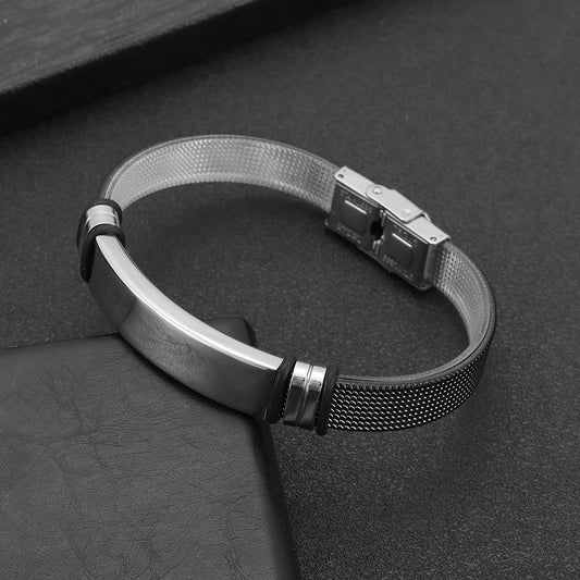 Men's Titanium Steel Popular Simplicity Can Be Bracelets