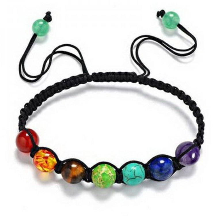 Women's & Men's Korean Fashion Creative Rainbow Woven Adjustable Bracelets