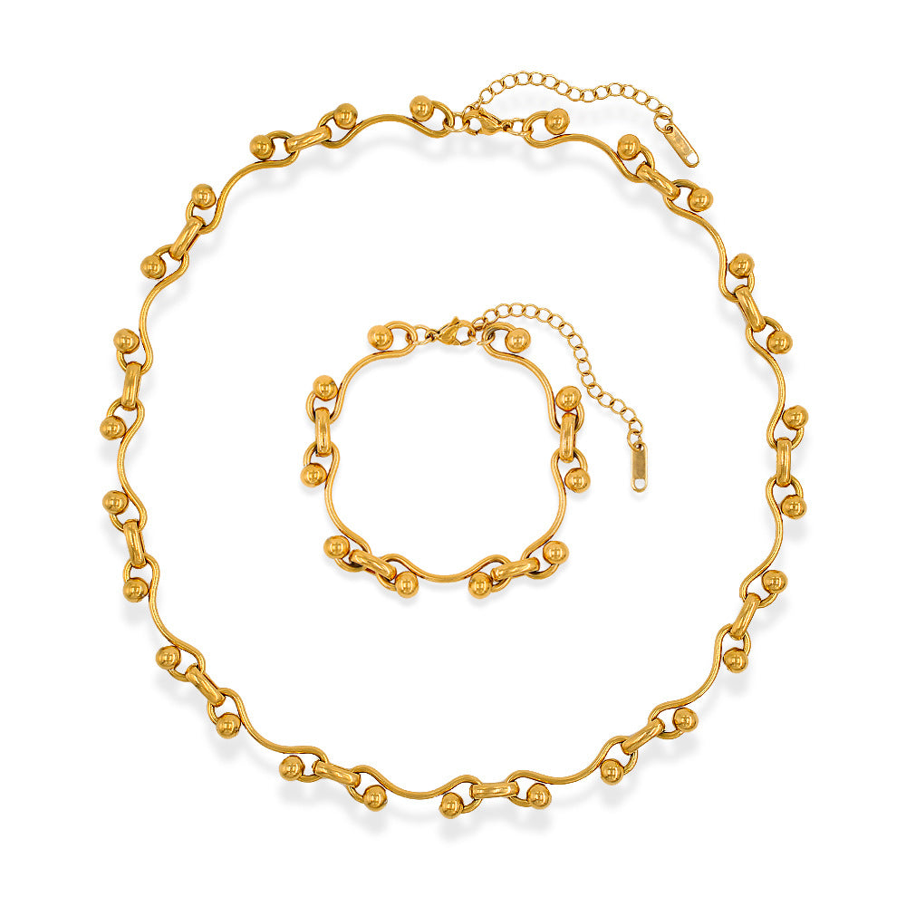 Women's & Men's Style Design Stainless Steel Handmade Chain Necklaces