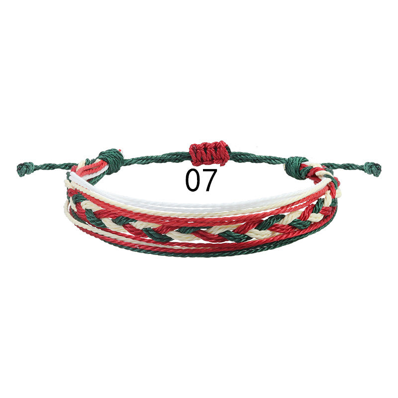 Woven Hand Strap Bohemian Style Twist Bracelets