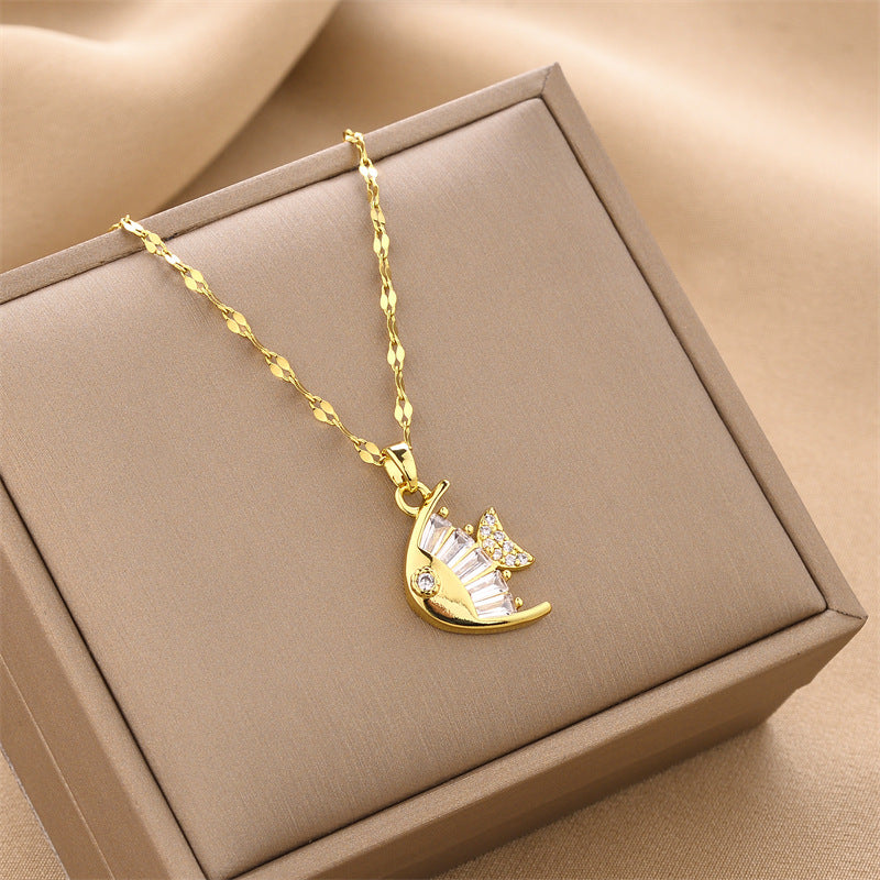 Accessories Fashion Personalized Simple Clavicle Chain Necklaces