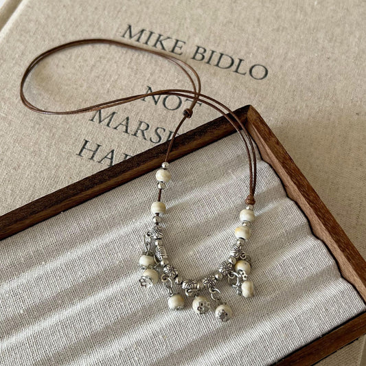 Women's Chinese Style Fresh Ethnic Sweater Chain Beautiful Casual Necklaces