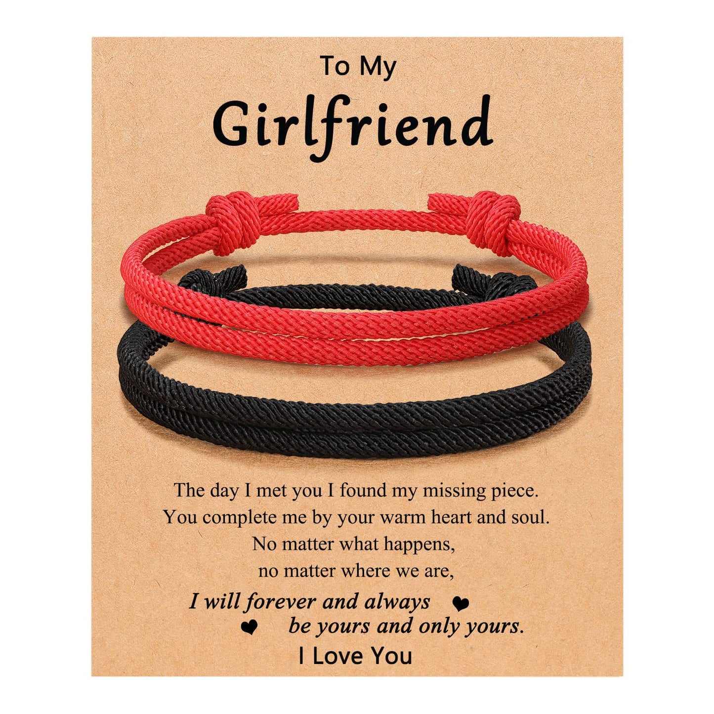 Strap Soul Mate Couple Valentine's Day Birthday Gift Bracelets